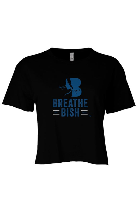 Breathe Bish Full Logo Womens Crop