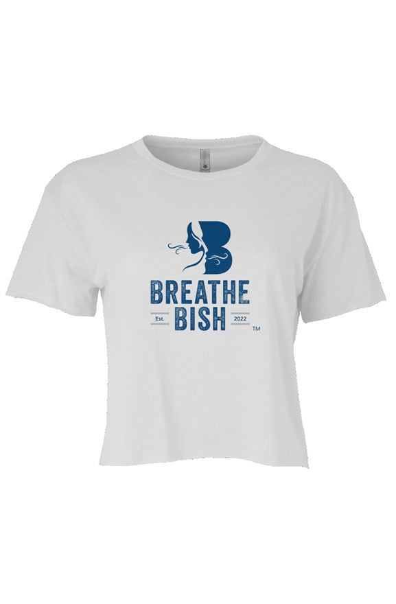 Breathe Bish Full Logo Womens Crop